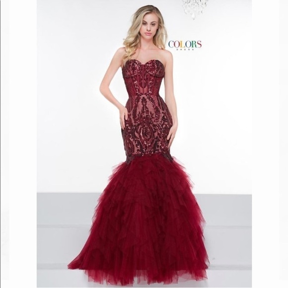 Prom Dress Colors Dress Style 2067​ - Picture 1 of 2